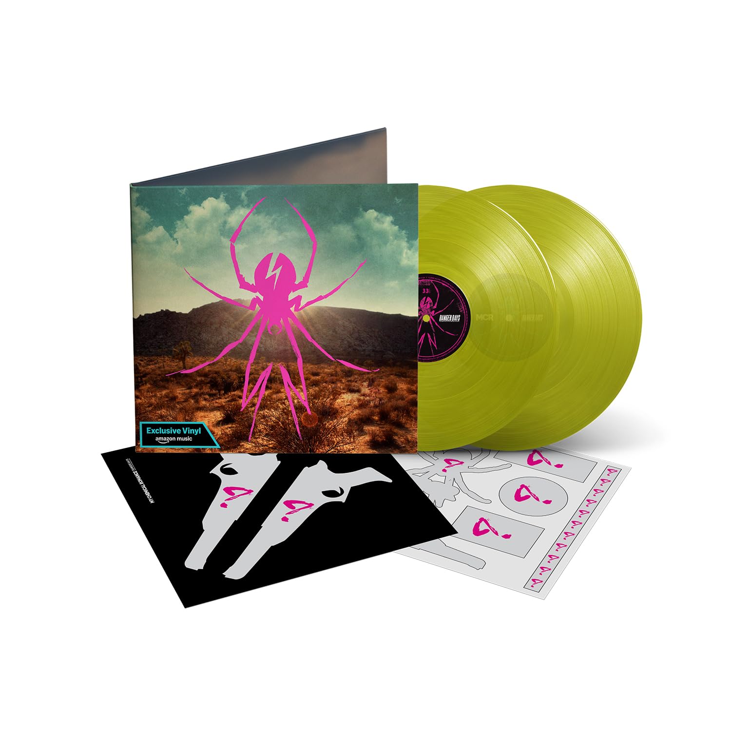 Danger Days: The True Lives of the Fabulous Killjoys (Deluxe Edition Lemonade Vinyl 2LP) | My Chemical Romance
