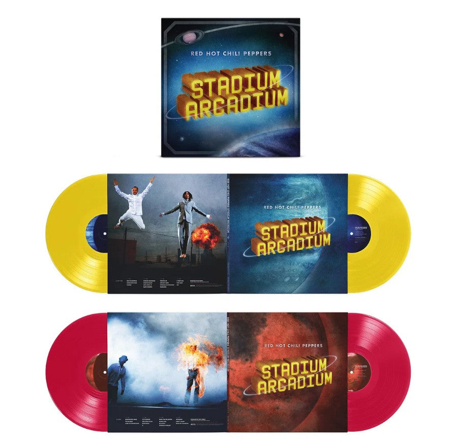 Stadium Arcadium (20th Anniversary) (Canary Yellow & Apple Red Vinyl 4LP) | Red Hot Chili Peppers - Vinyl