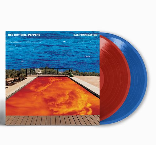 Red Hot Chili Pepper - Californication - Red & Ocean Blue Colored Vinyl | Red Hot Chili Pepper