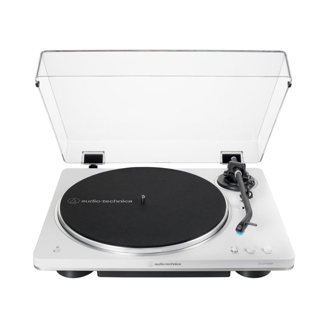 AT-LP70XBT Automatic Wireless Turntable – White | Audio Technica