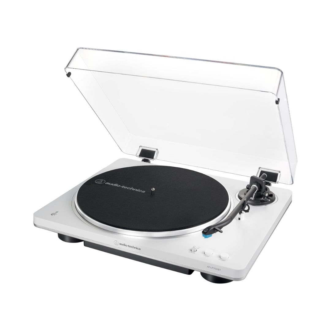 AT-LP70XBT Automatic Wireless Turntable – White | Audio Technica