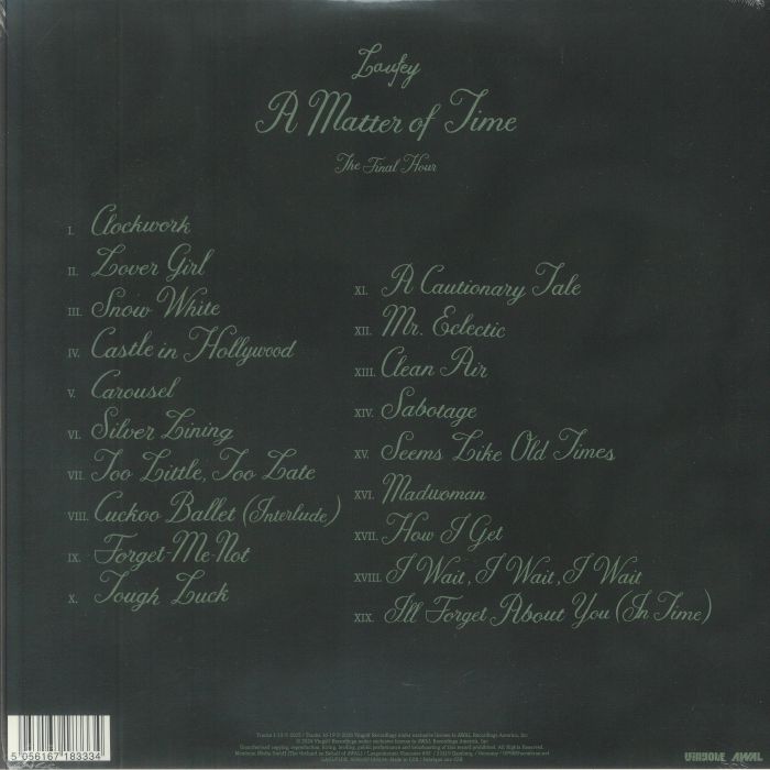 A Matter Of Time: The Final Hour (Blue Marbled Vinyl) | Laufey