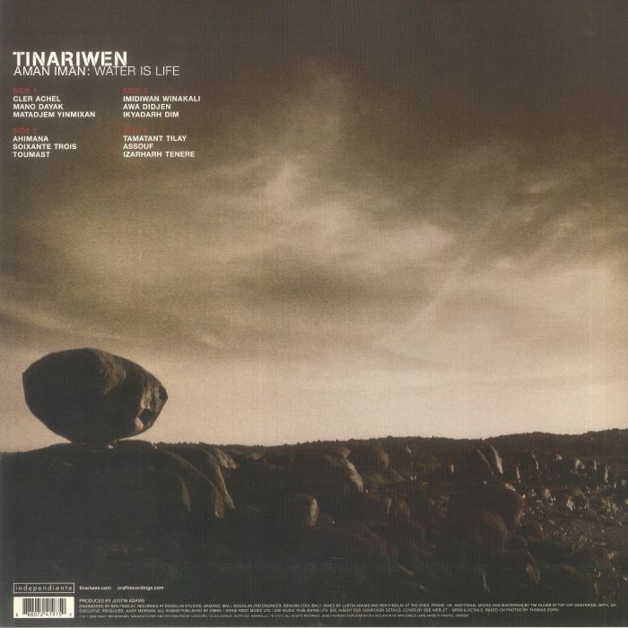 Aman Iman: Water Is Life (Red & Black Smoked Vinyl 2LP) | Tinariwen