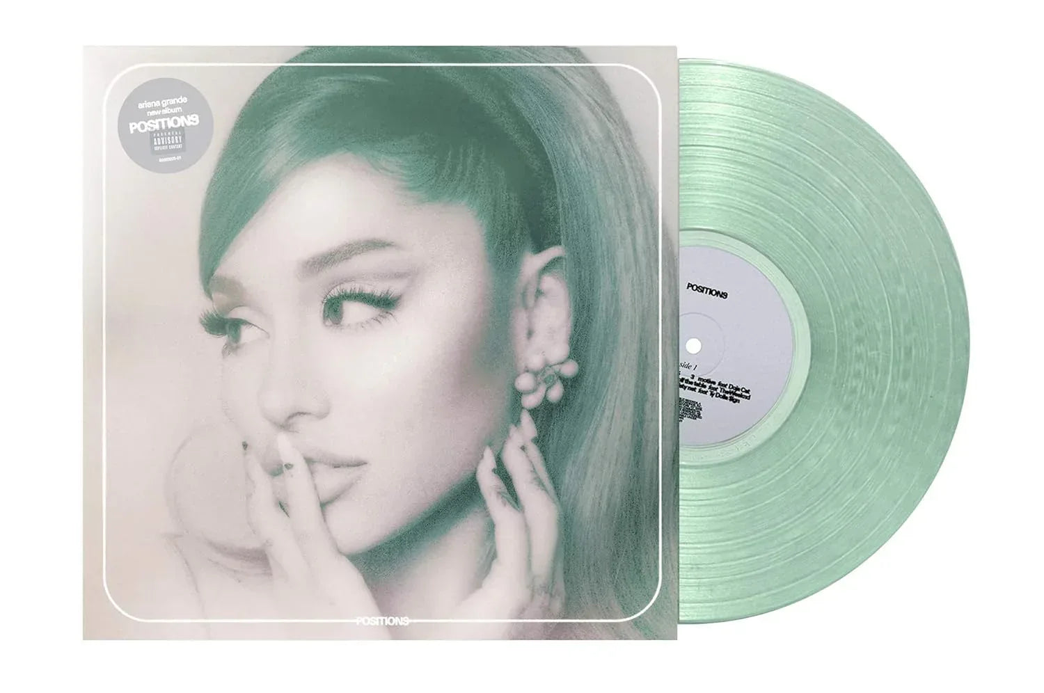 Ariana Grande - Positions - Coke Bottle Clear Colored Vinyl | Ariana Grande