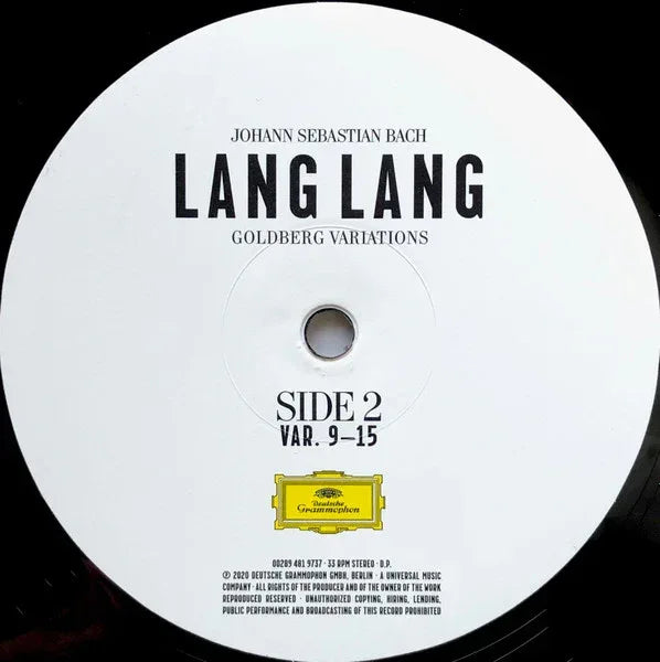 Bach: Goldberg Variations | Lang Lang