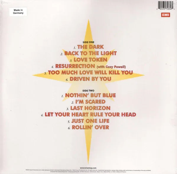 Back To The Light | Brian May