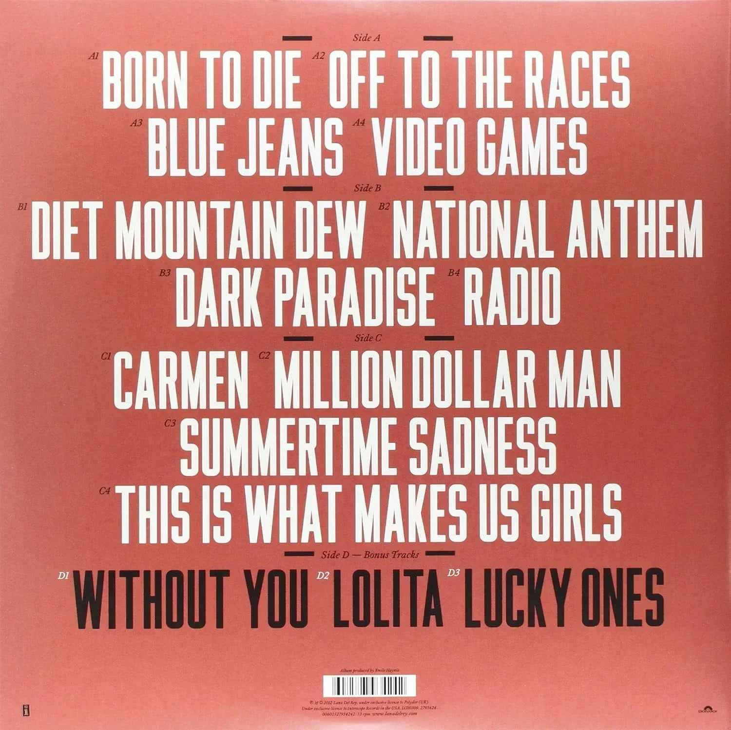 Born To Die | Lana Del Rey