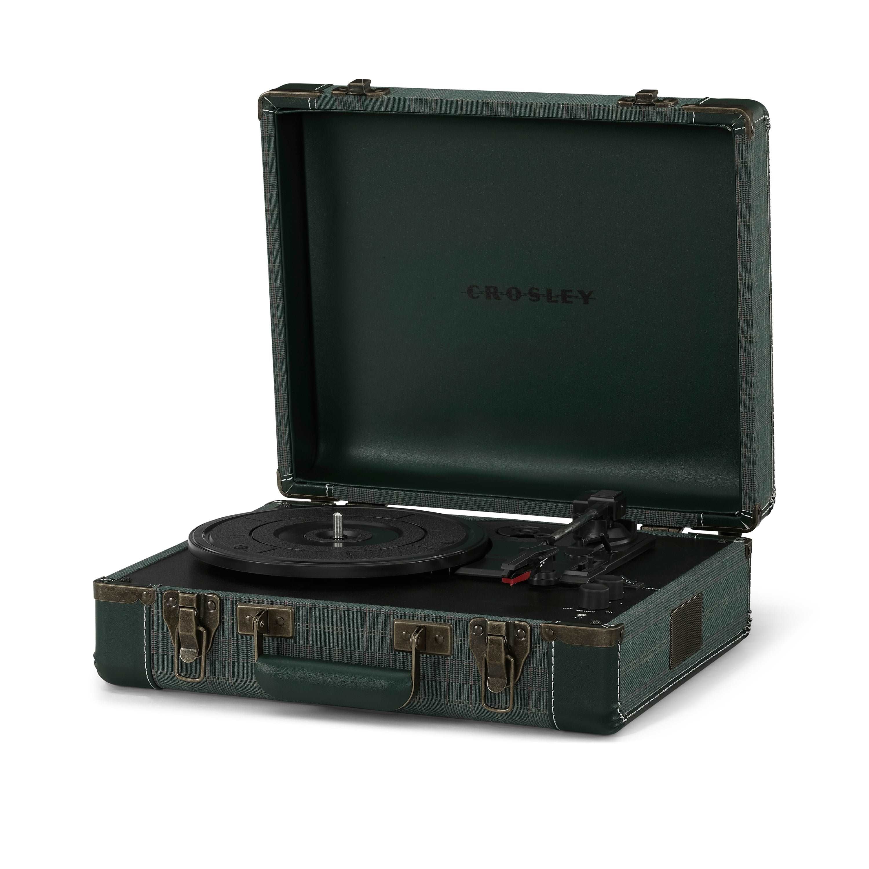Crosley Bluetooth Out Deluxe Executive Pine