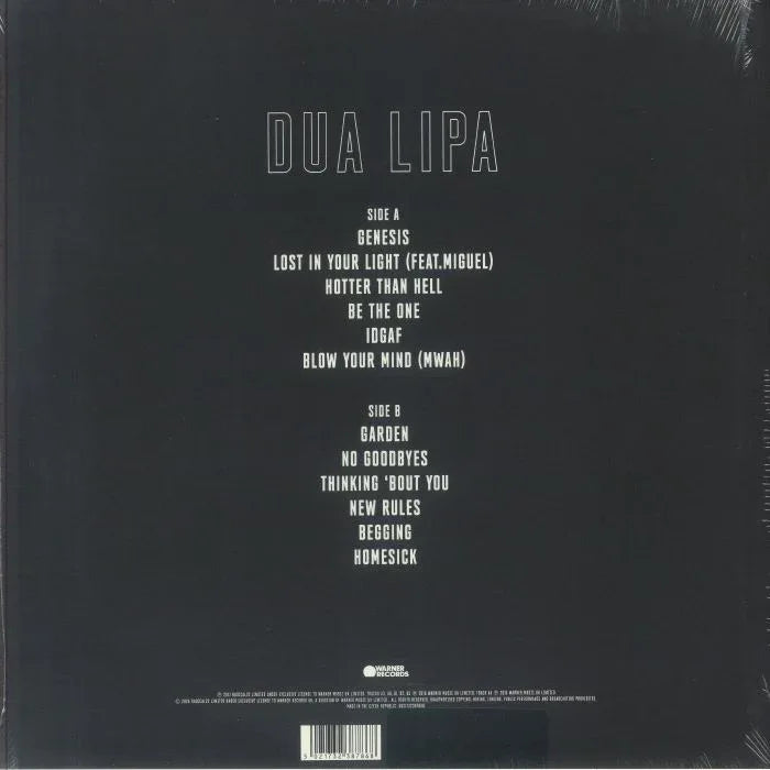 Dua Lipa Zoetrope Picture Disc Edition | Dua Lipa