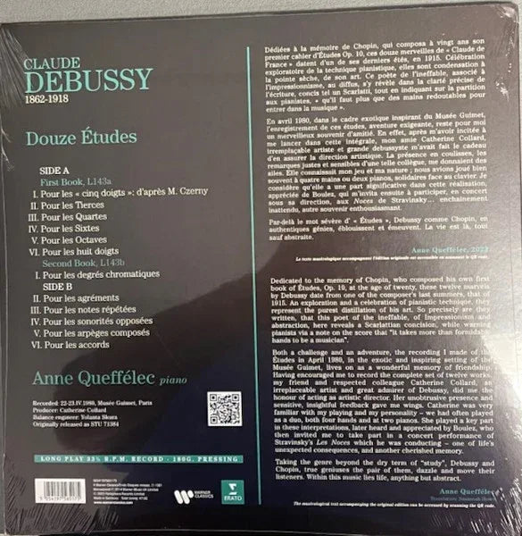 Debussy: Etudes | Anne Queffelec