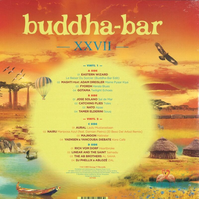 Buddha-Bar XXVII (Limited Edition Colored Vinyl) - 2LP | Various Artists