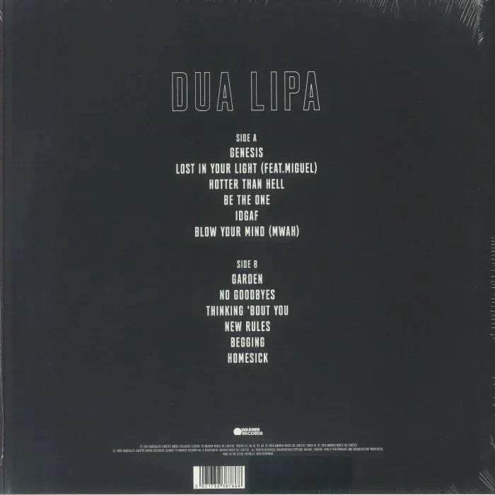 Dua Lipa Zoetrope Picture Disc Edition | Dua Lipa
