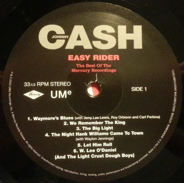 Easy Rider: The Best Of The Mercury Recordings | Johnny Cash