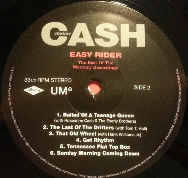Easy Rider: The Best Of The Mercury Recordings | Johnny Cash
