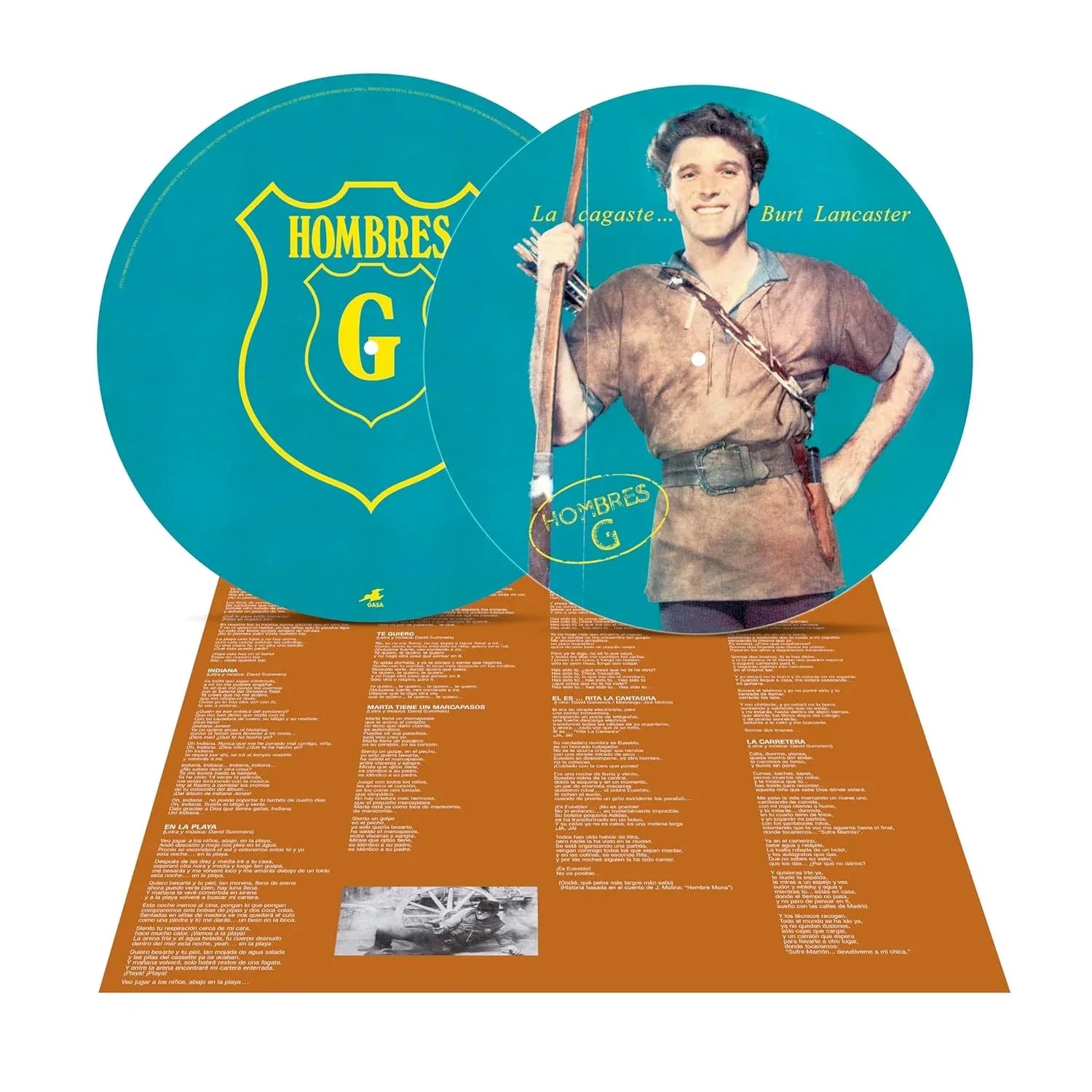 Hombres G - La Cagaste....Burt Lancaster - Colored Vinyl | Hombres G