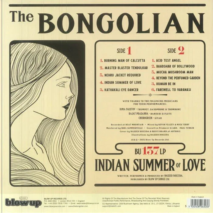 Indian Summer Of Love | The Bongolian - Vinyl