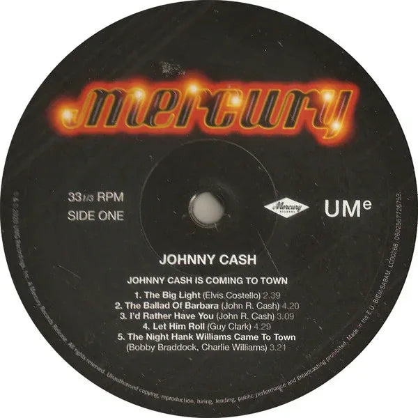 Johnny Cash Is Coming To Town | Johnny Cash