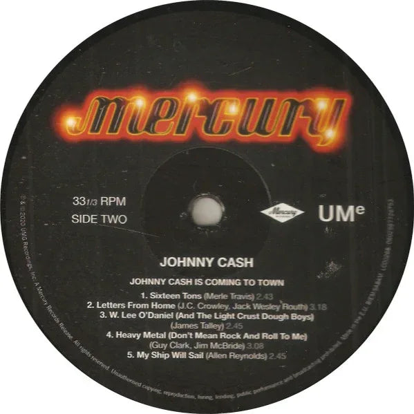 Johnny Cash Is Coming To Town | Johnny Cash