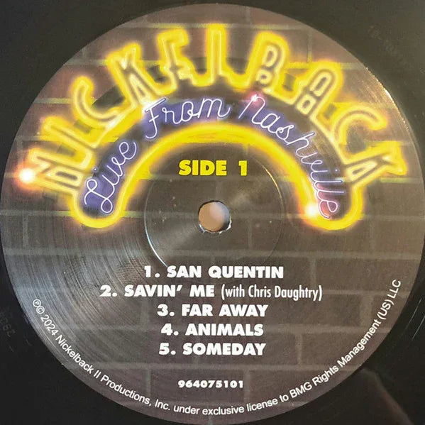 Live From Nashville | Nickelback