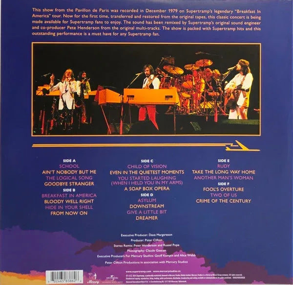 Live In Paris 1979 | Supertramp