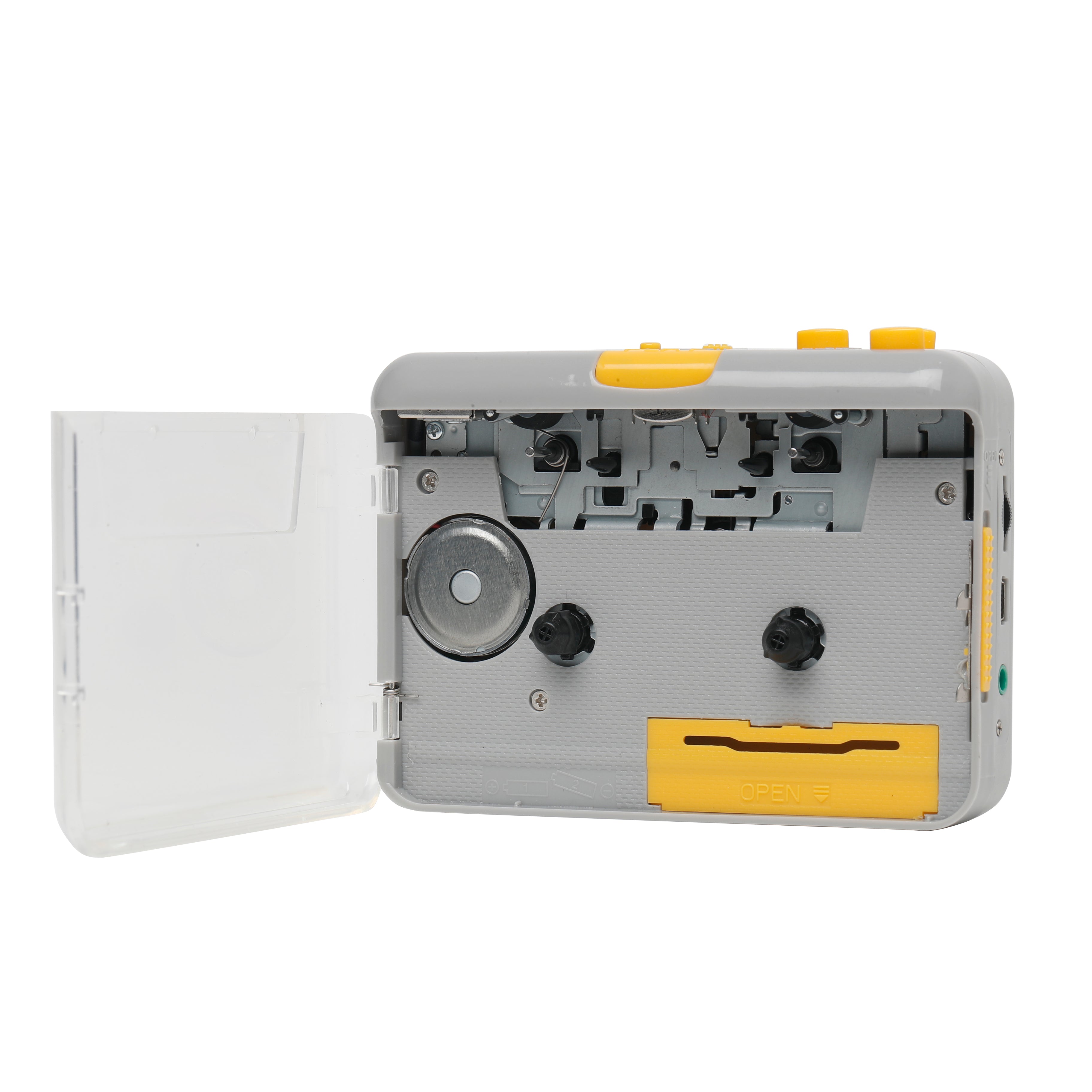 MJI JO9 CASSETTE PLAYER (CLEAR SUPER USB) Gray