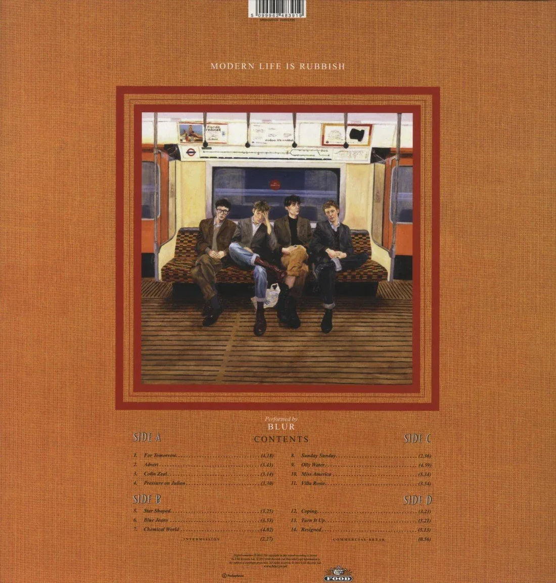 Modern Life Is Rubbish Spec | Blur