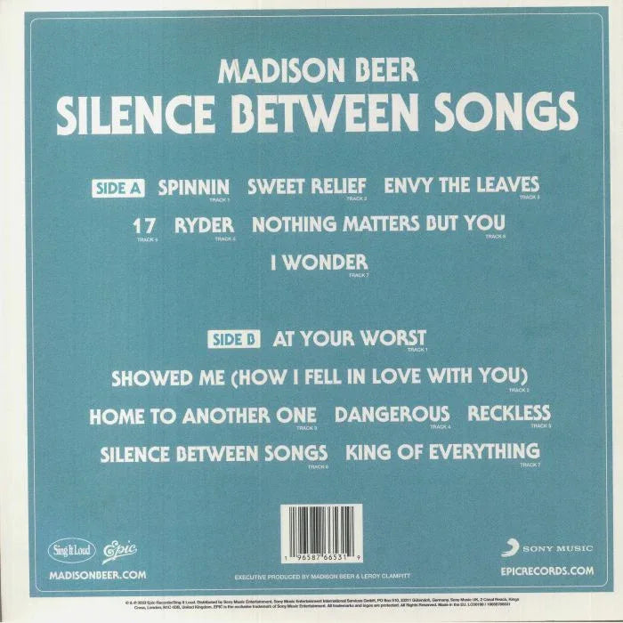 Silence Between Songs | Madison Beer