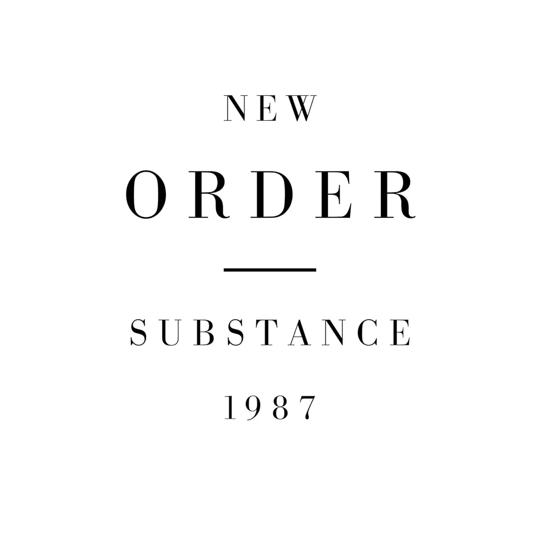 Substance 1987 | New Order