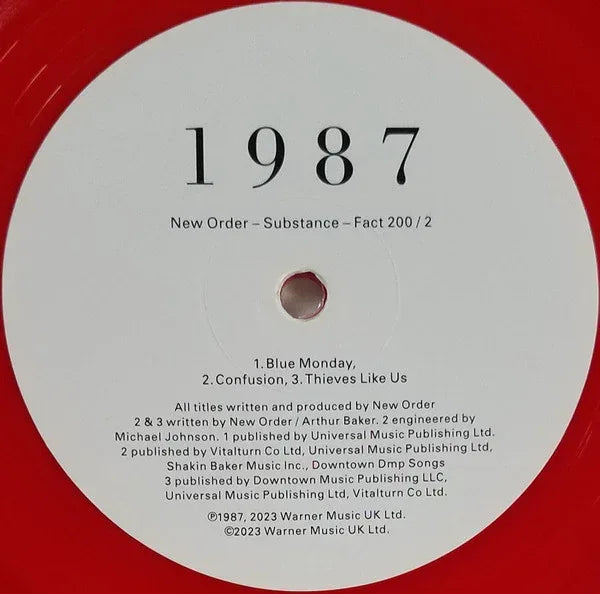 Substance | New Order