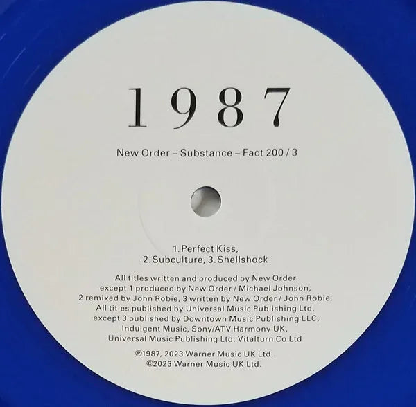 Substance | New Order