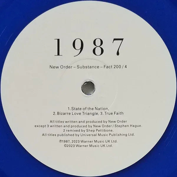 Substance | New Order