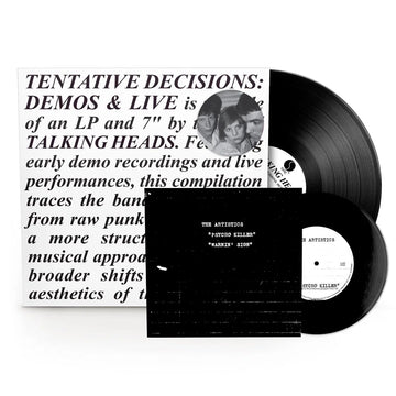 Tentative Decisions: Demos & Live | Talking Heads