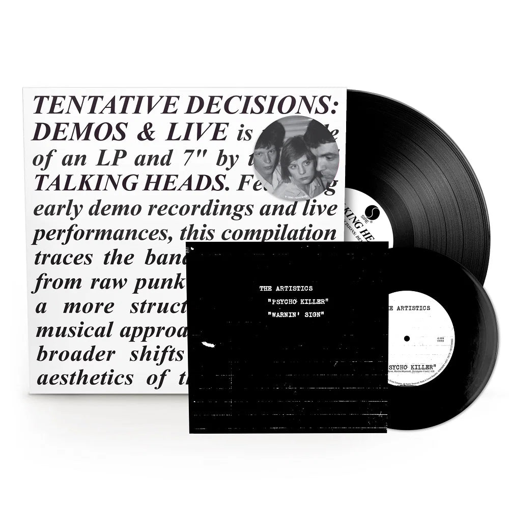 Tentative Decisions: Demos & Live | Talking Heads