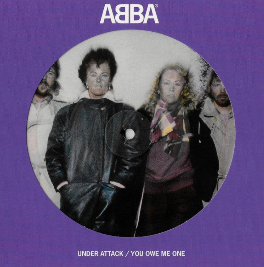 Under Attack / You Owe Me One (2023 Picture Disc) | ABBA