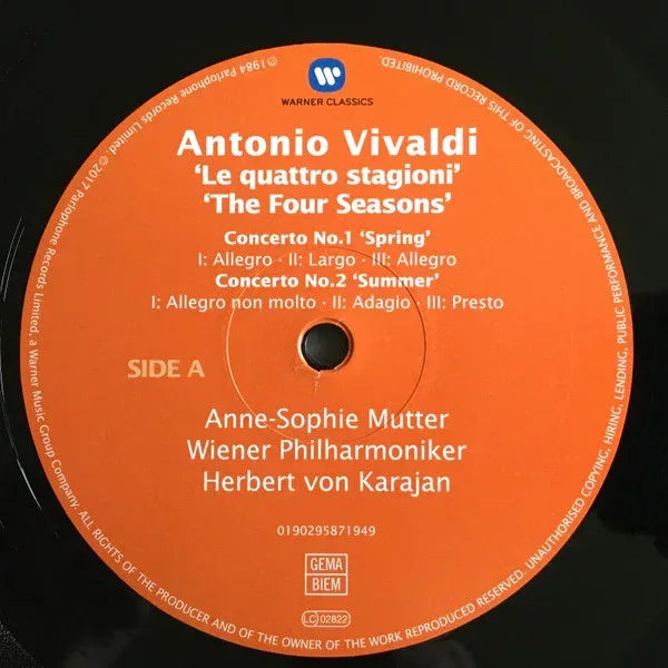 Vivaldi: The Four Seasons | Anne-Sophie Mutter