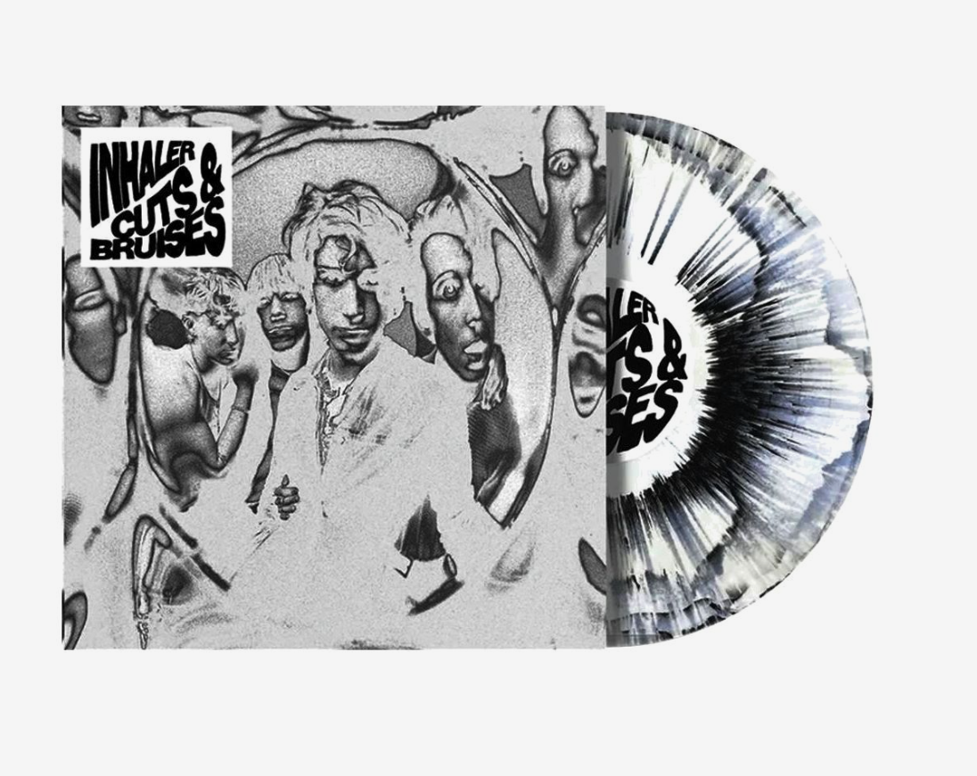 Cuts & Bruises (White Splatter Colored Vinyl) (Limited Edition) | Inhaler