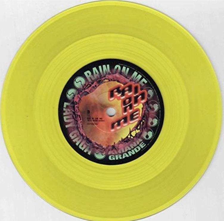 Rain On Me (7-Inch Ep) (Yellow Colored Vinyl) (Limited Edition) | Lady Gaga & Ariana Grande