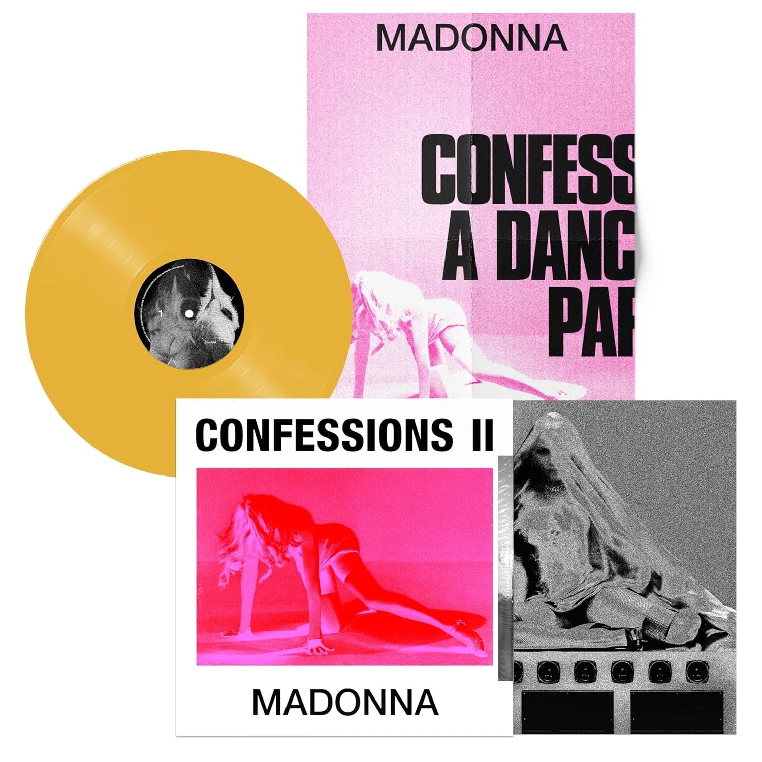 Confessions II (Exclusive Yellow Vinyl LP) | Madonna