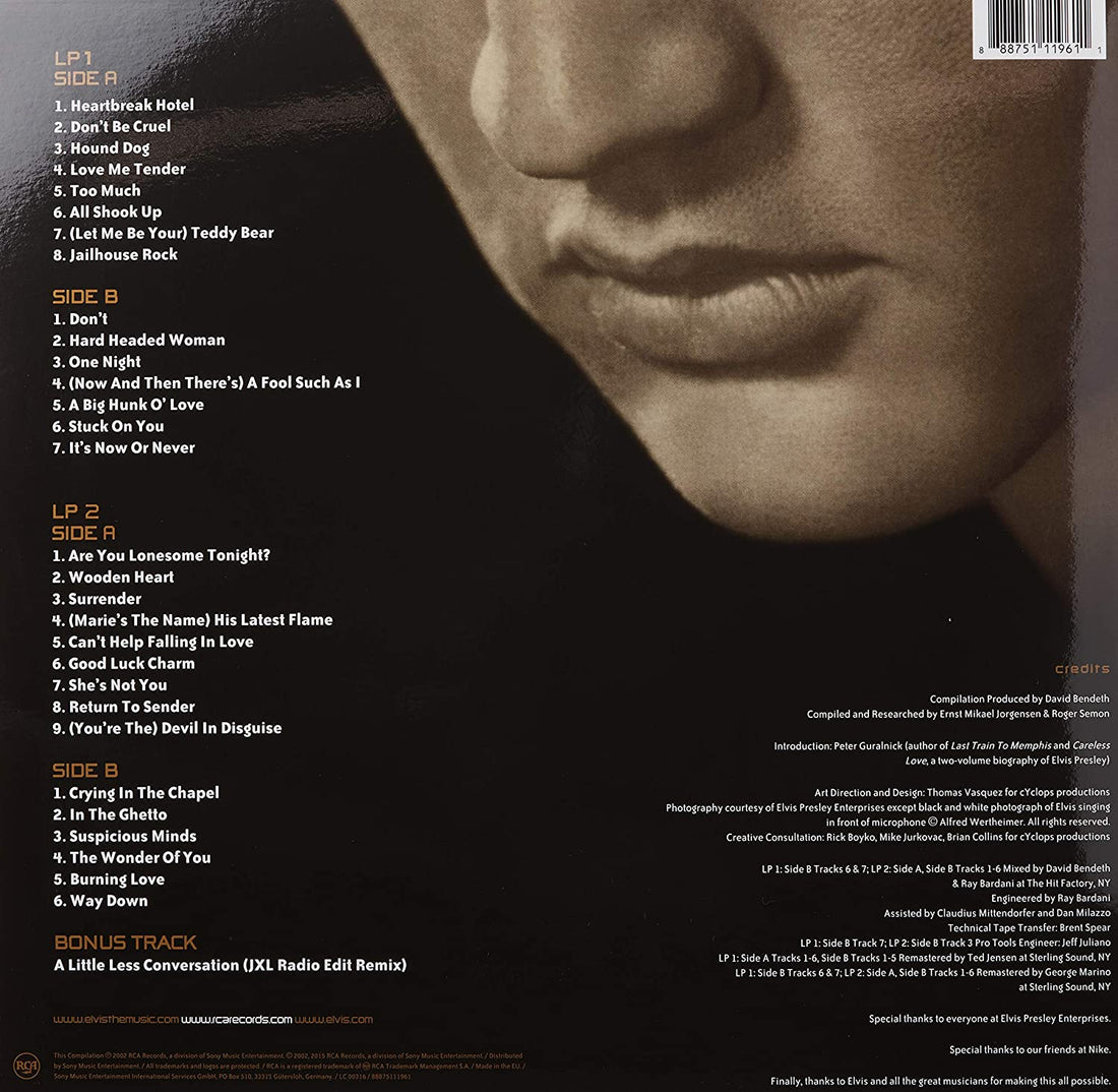 ELVIS 30 #1 Hits | Elvis Presley | Black Vinyl