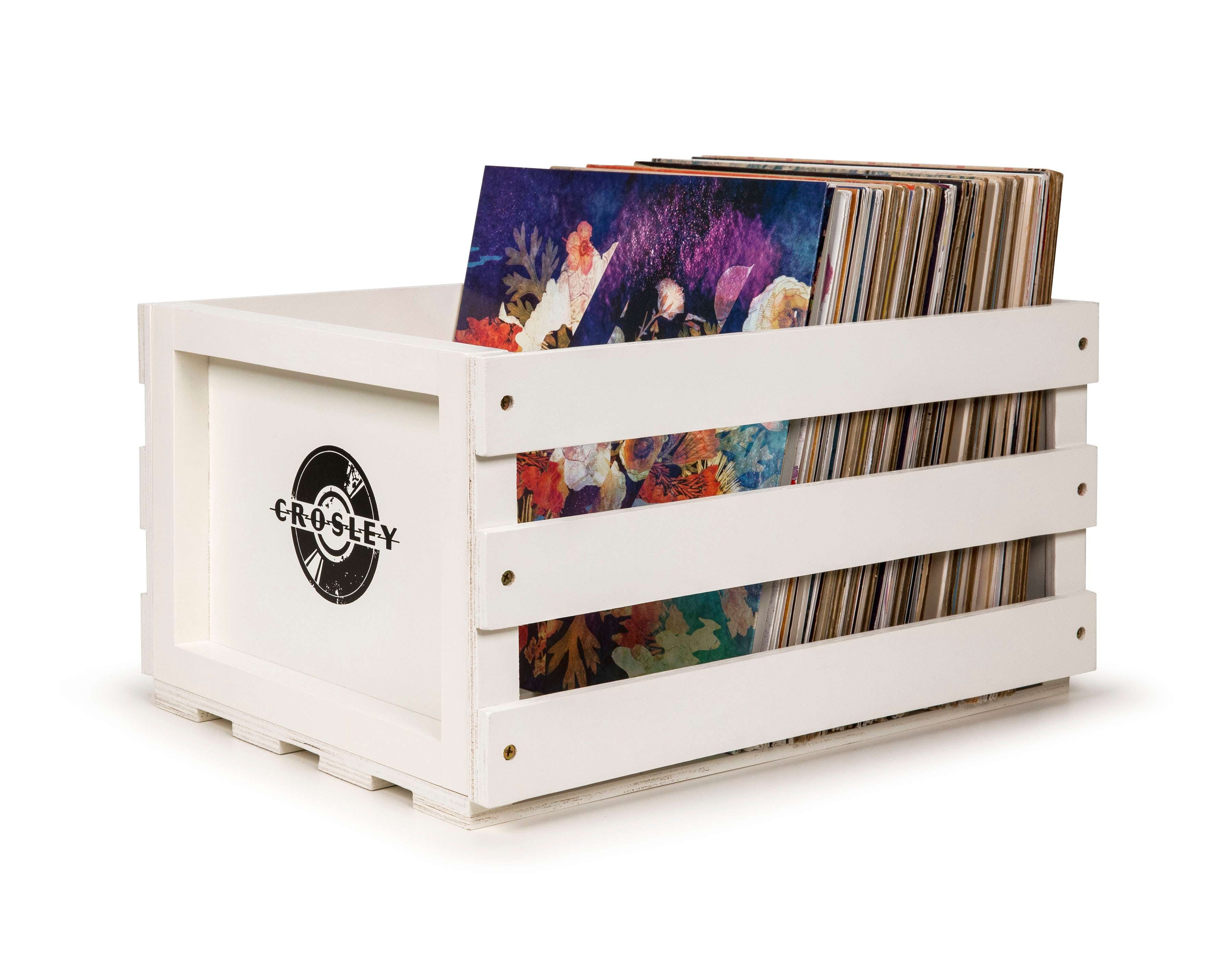Crosley Record Storage Crate White