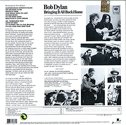 Bringing It All Back Home | Bob Dylan
