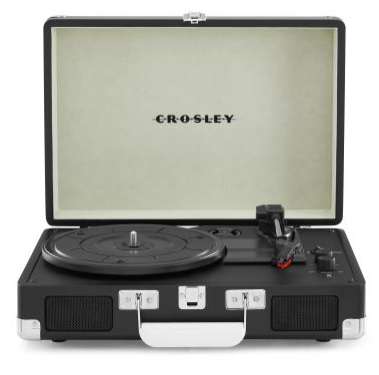 Crosley Cruiser Plus Portable Turntable With Bluetooth In/Out Chalkboard