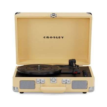 Crosley Cruiser Plus Portable Turntable With Bluetooth In/Out Fawn