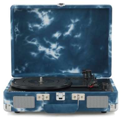 Crosley Cruiser Plus Portable Turntable With Bluetooth In/Out Indigo