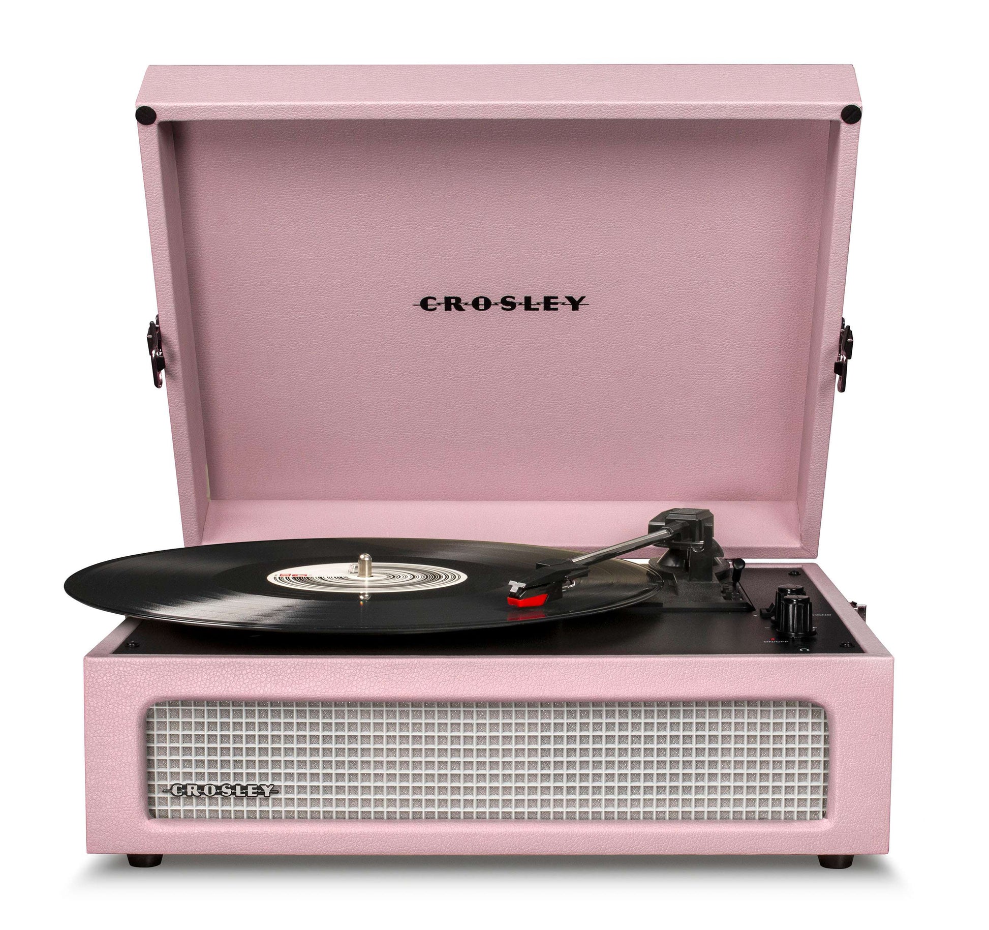 Crosley Voyager Portable Turntable With Bluetooth Out Amethyst