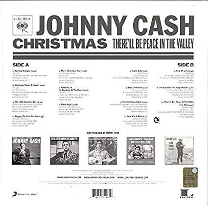 Christmas: There'll Be Peace In The Valley | Johnny Cash