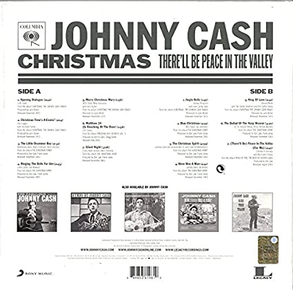 Christmas: There'll Be Peace In The Valley | Johnny Cash